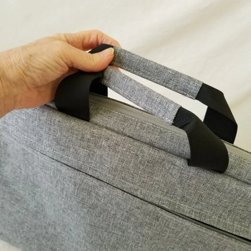NEW/Never Used! Lightweight Laptop Computer Case w/Padded Divider, Luggage Strap